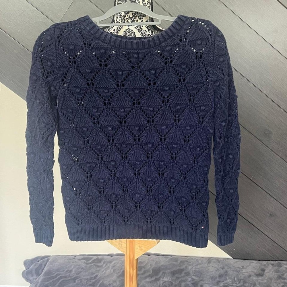 Tommy‎ Hilfiger Bubble Knit Sweater VTG